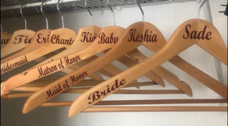 Personalized Wooden Hangers – Make All Things Memorable