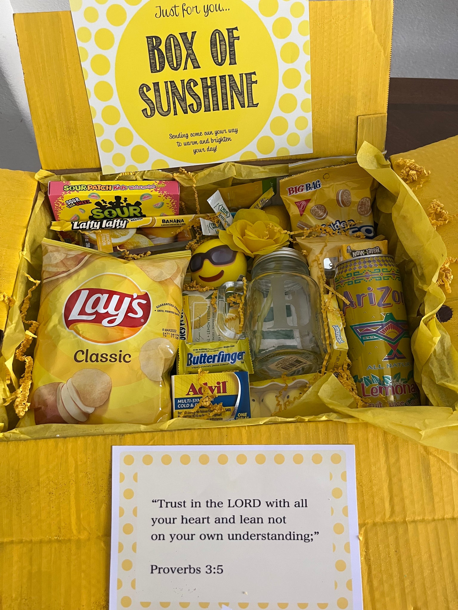 Box of Sunshine to Brighten Someone’s Day