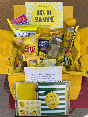 Box of Sunshine to Brighten Someone's Day – Make All Things Memorable