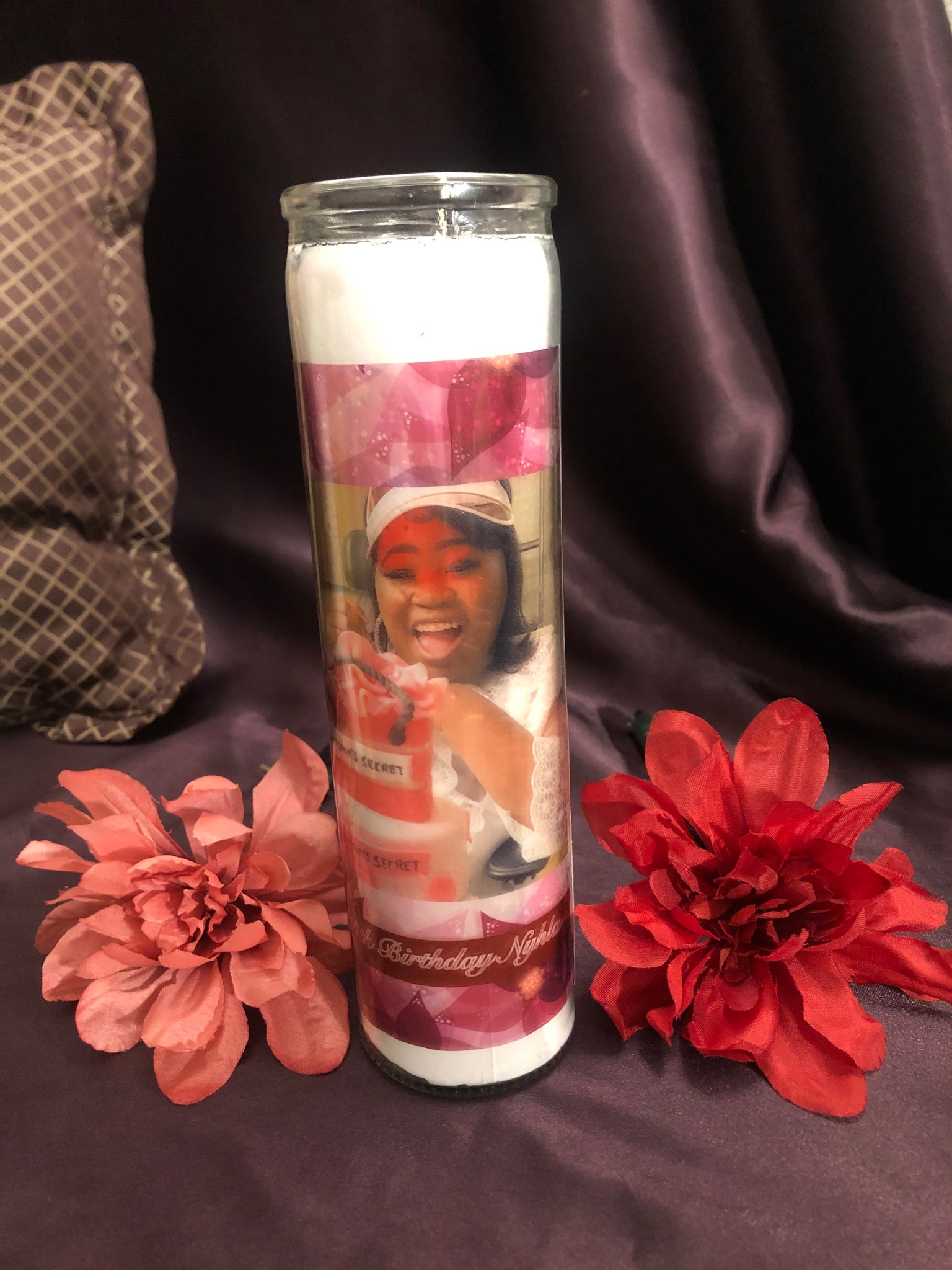 8” Personalized Candle